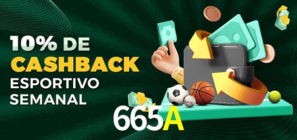 10% de bônus de cashback na 665A